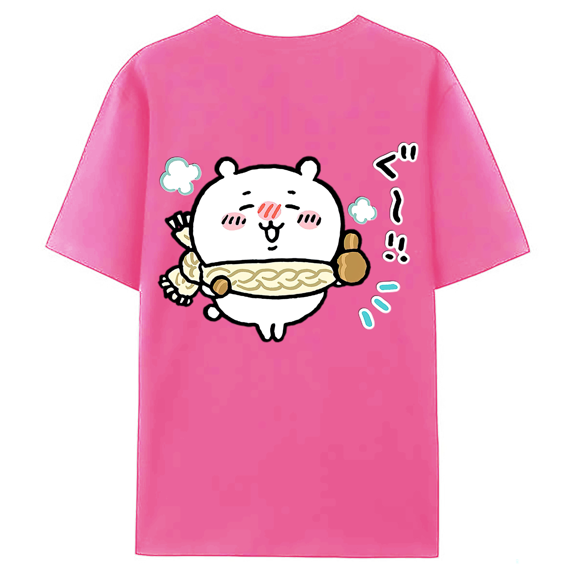 （画像用） ちいかわ ちいかわ Chii-kawa chiikawa レディース半袖Tシャツ(バックプリント)